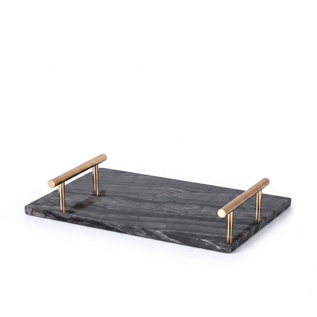 Ancient Wood Grain Natural Marble Vanity Trays