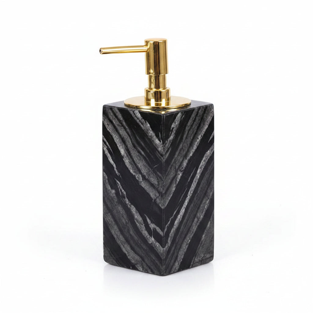 Obsidian Natural Marble Luxury Soap Dispenser