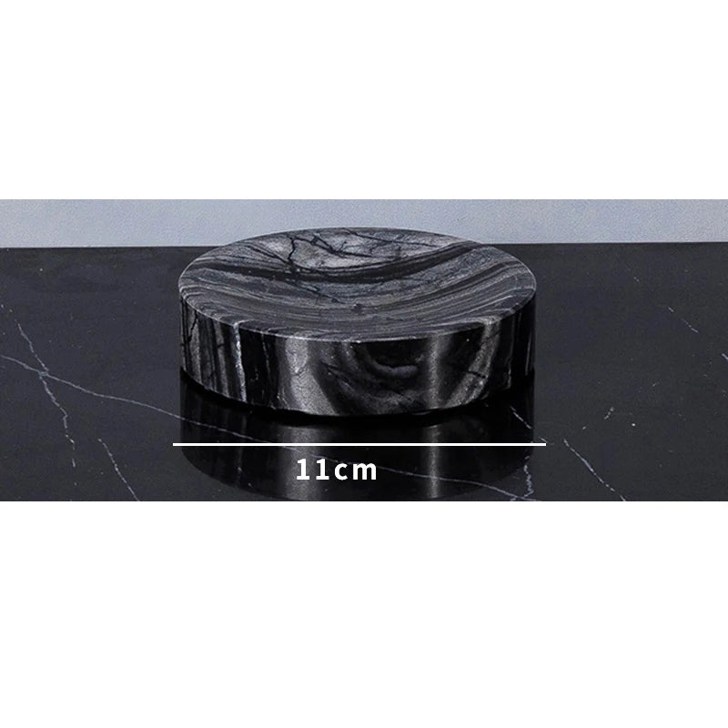 Ancient Wood Grain Natural Marble Soap Dish