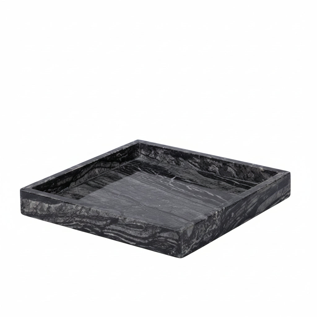 Ancient Wood Grain Natural Marble Vanity Trays