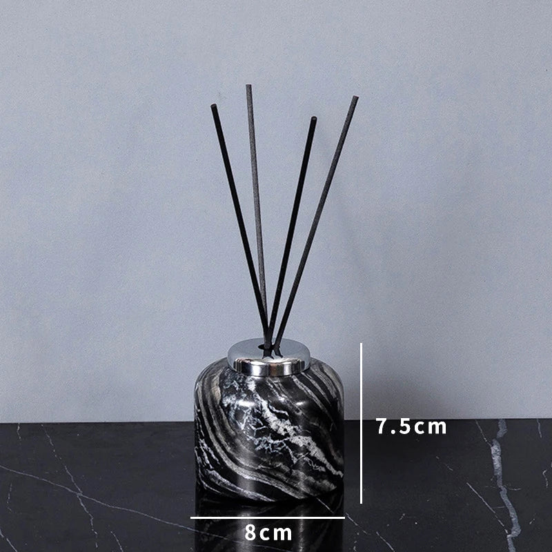 Ancient Wood Grain Marble Aromatherapy Bottle