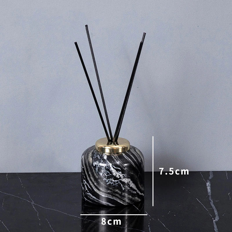 Ancient Wood Grain Marble Aromatherapy Bottle