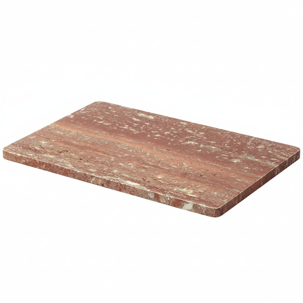 Red Travertine Decorative Trays – Natural Stone Collection
