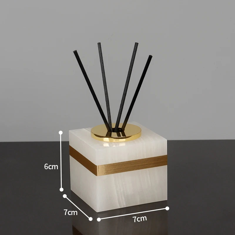 White Onyx Marble Reed Diffuser