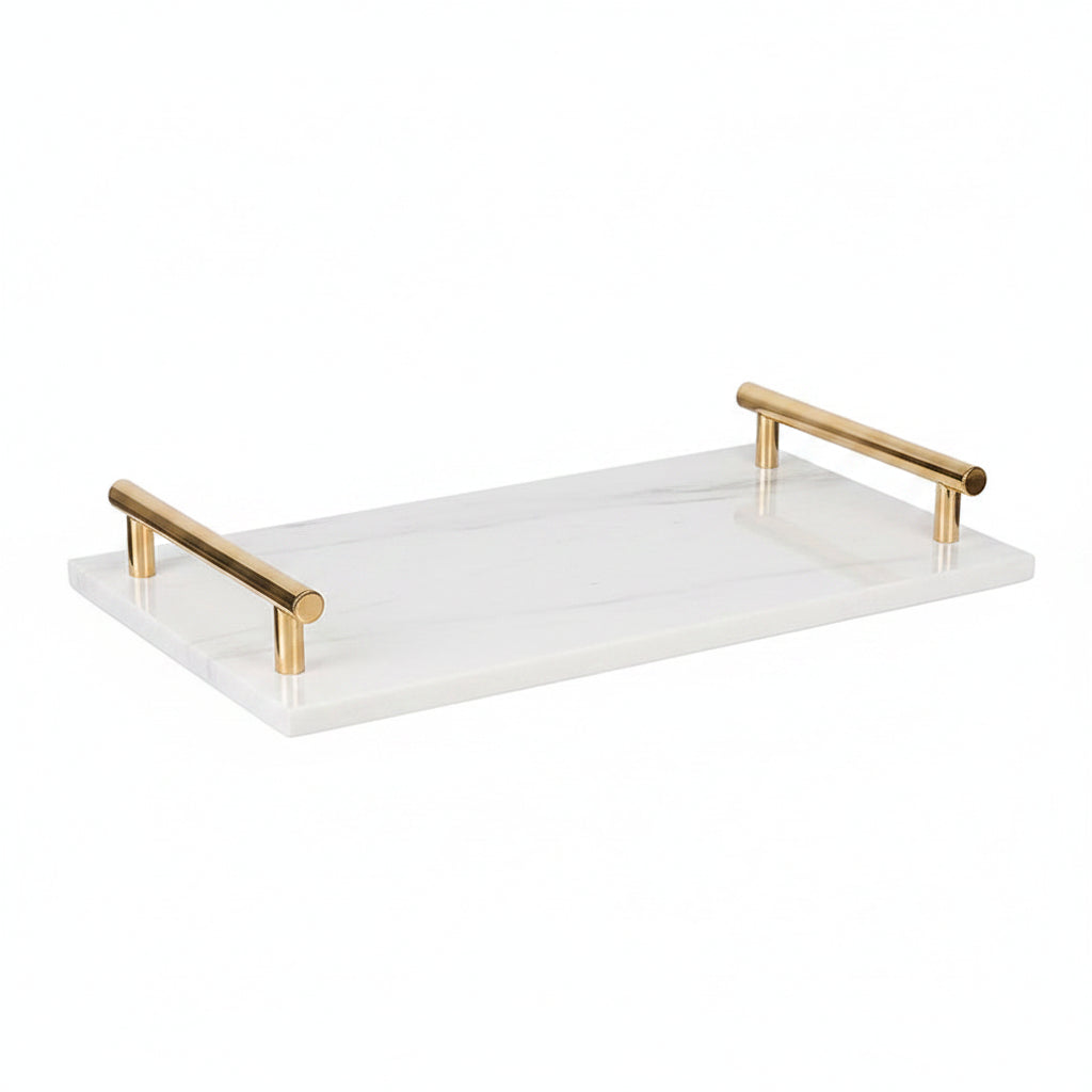 Volakas White Marble Decorative Trays – Natural Stone Collection