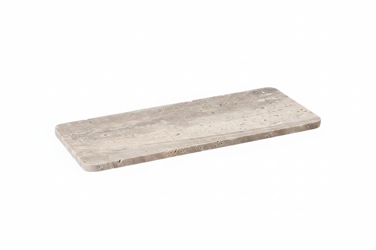 Gray Travertine Decorative Trays – Natural Stone Collection