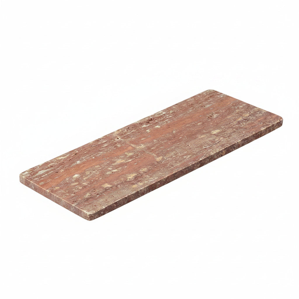 Red Travertine Decorative Trays – Natural Stone Collection