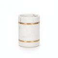 Volakas White Marble Toothbrush Holder Collection
