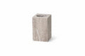 Gray Travertine Toothbrush Holder – Modern Bathroom Accessory
