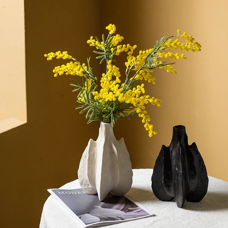 Abstract Ceramic Vase – Modern Sculptural Home Decor