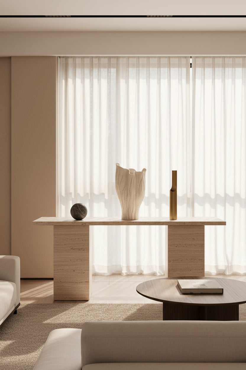 Sculptural Ceramic Vase – Modern Organic Home Decor