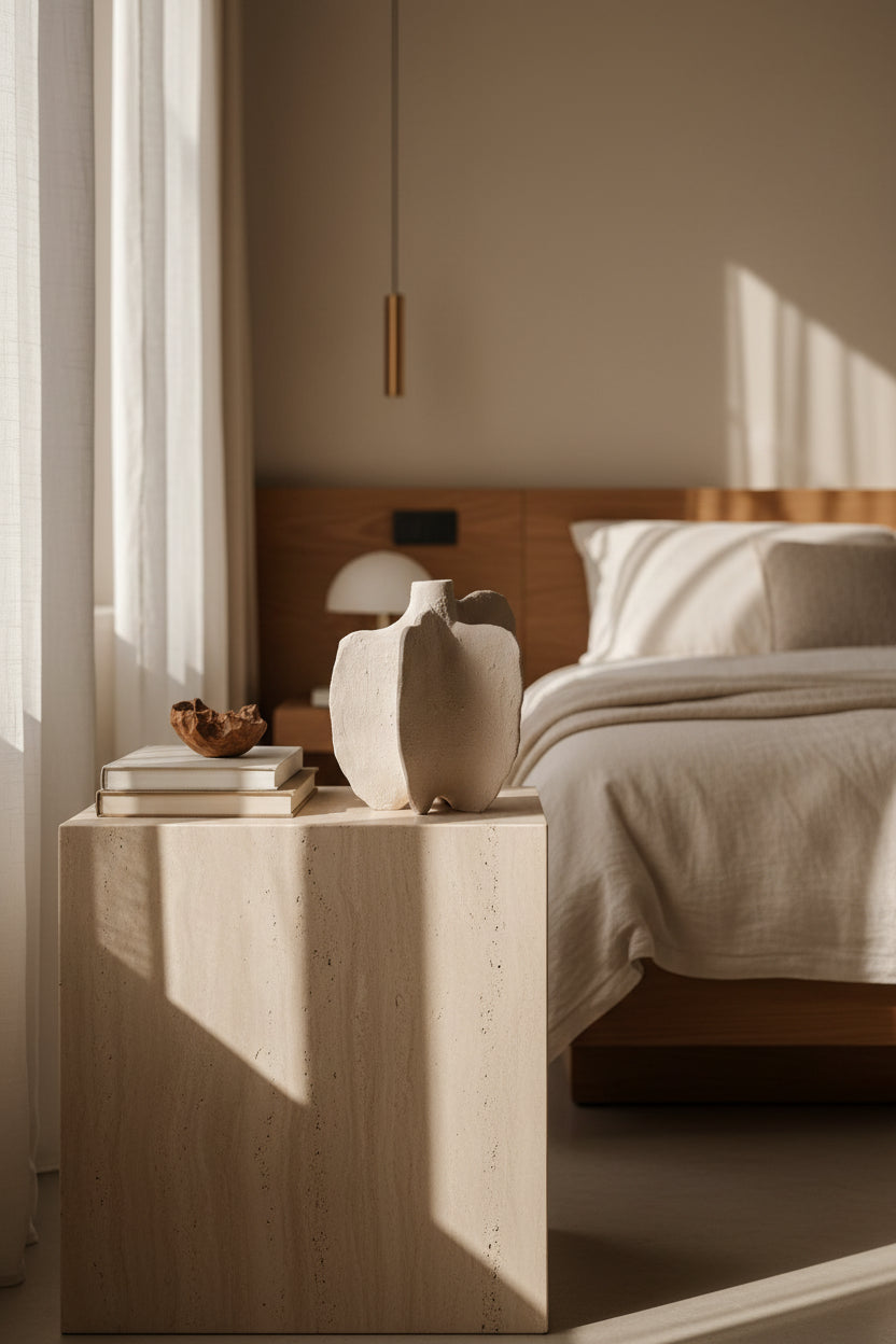 Sculptural Ceramic Vase – Modern Organic Home Decor