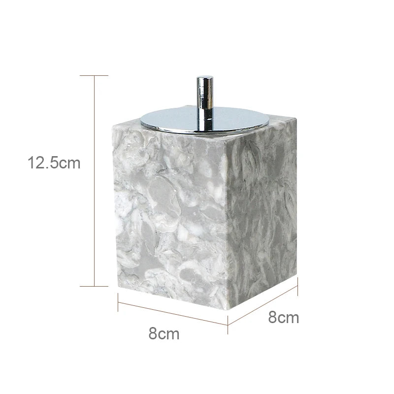 Pitaya Marble Square Cotton Jar