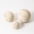 Natural Stone Sculptural Sphere