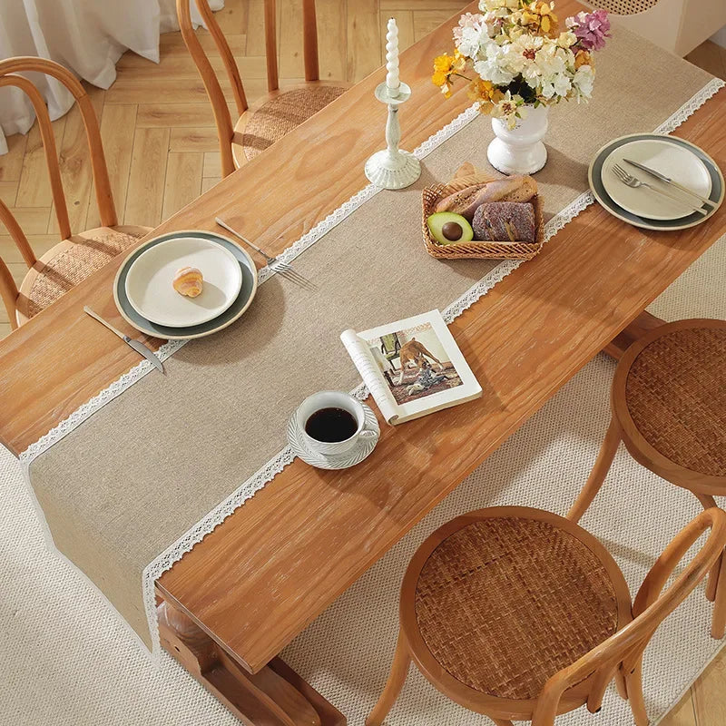 Natural Linen Table Runner