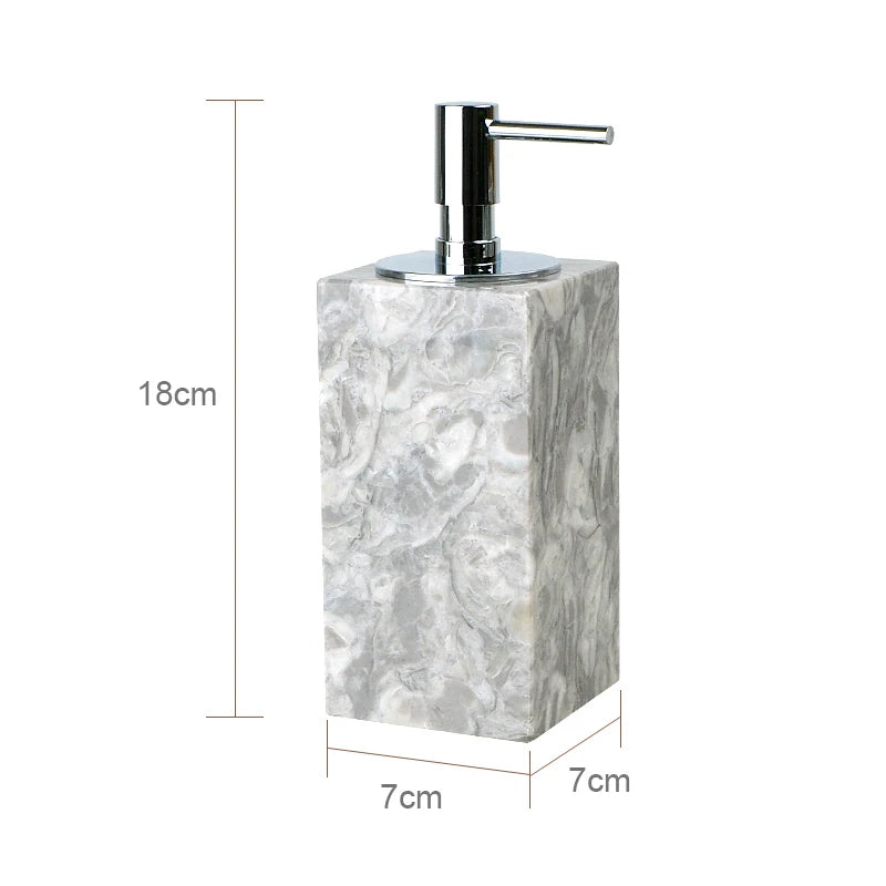 Pitaya Marble Square Soap Dispenser