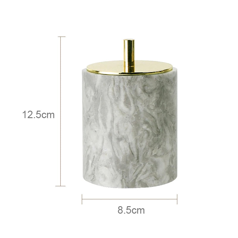 Pitaya Marble Round Cotton Jar