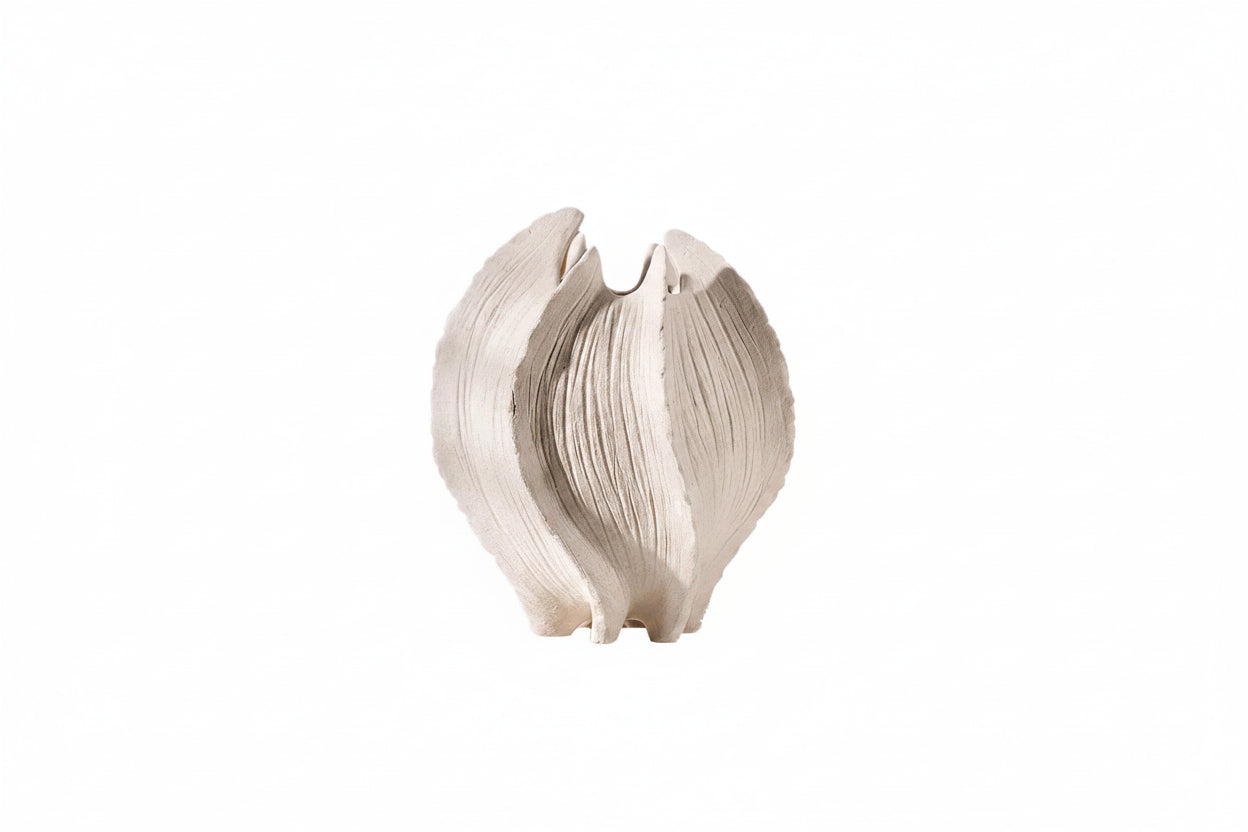 Sculptural Ceramic Vase – Modern Organic Home Decor