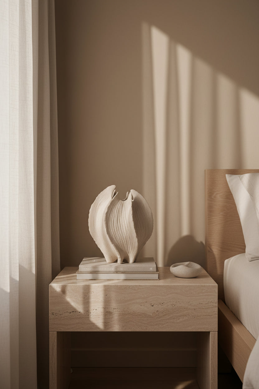 Sculptural Ceramic Vase – Modern Organic Home Decor