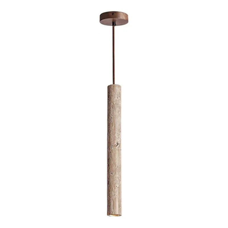 Lámpara Colgante Minimalista de Piedra Natural