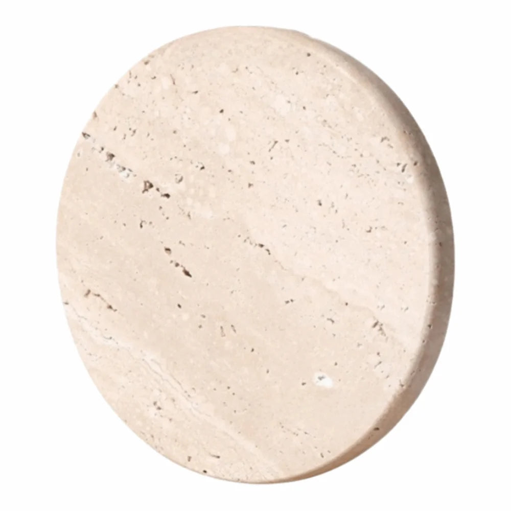 Natural Marble Coasters – Elegant Stone Table Decor