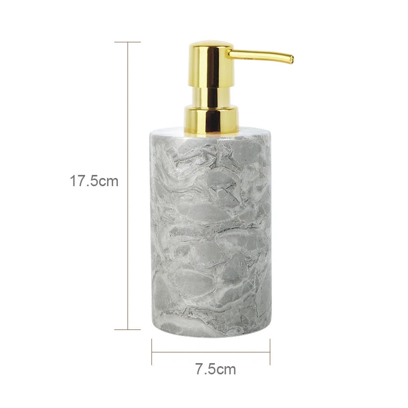 Pitaya Marble Round Soap Dispenser