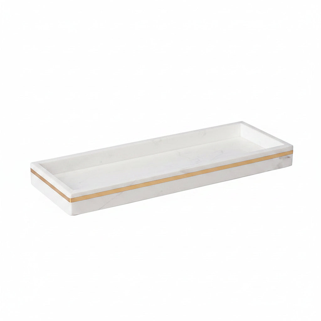 Volakas White Marble Decorative Trays – Natural Stone Collection