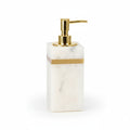 White Onyx Marble Soap Dispenser