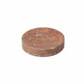 Red Travertine Soap Dish – Natural Stone Bathroom Decor