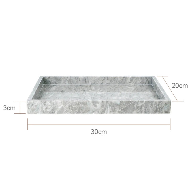 Pitaya Marble Vanity Tray