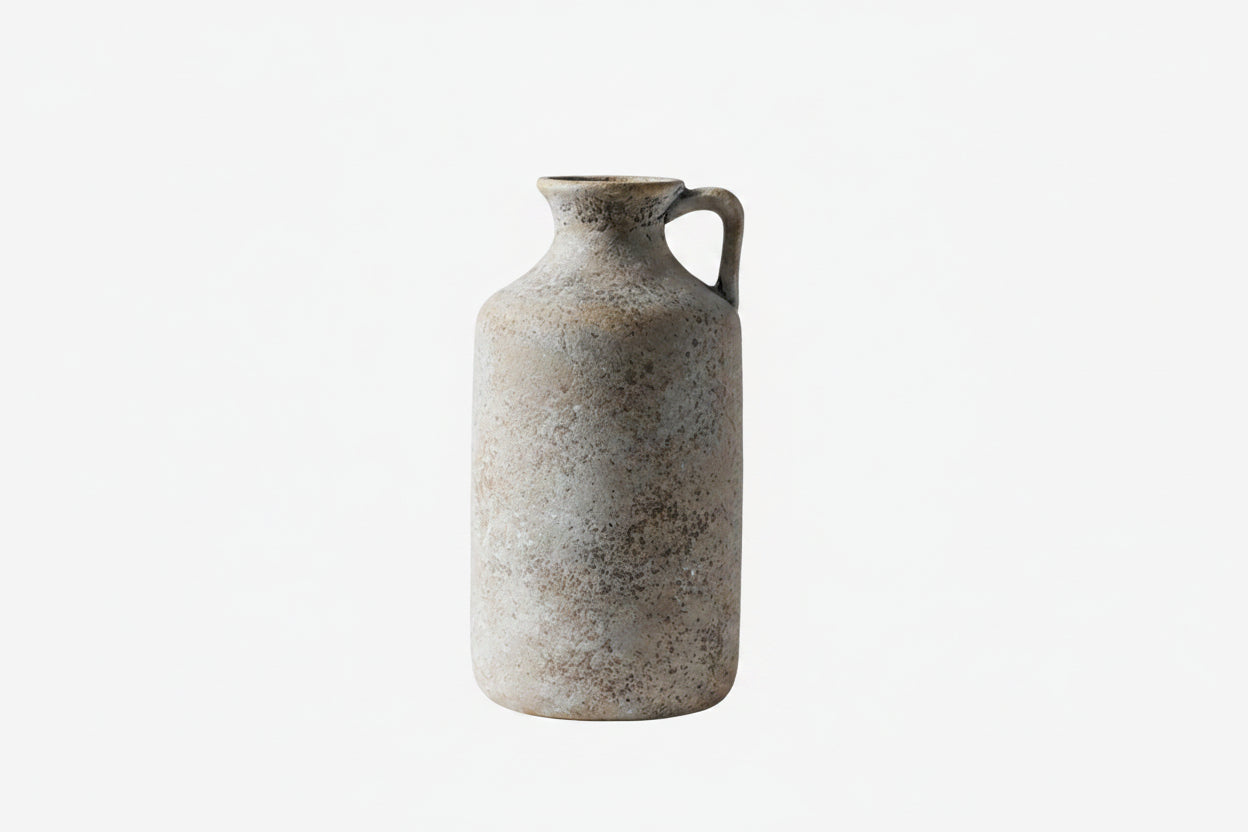 Wabi-Sabi Ceramic Vase – Handmade Minimalist Home Decor