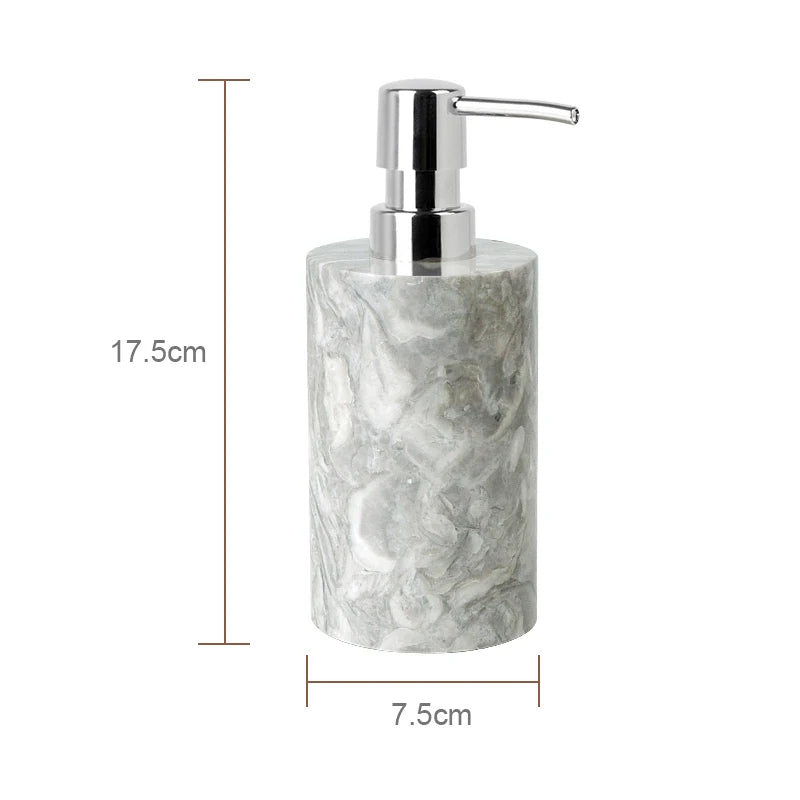 Pitaya Marble Round Soap Dispenser