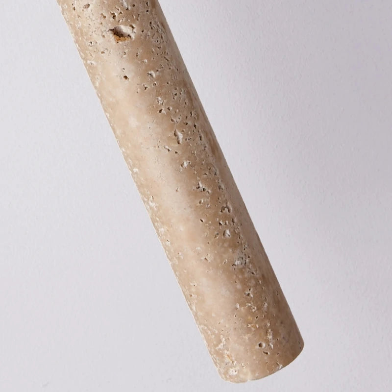 Lámpara Colgante Minimalista de Piedra Natural