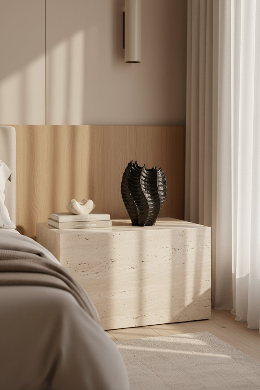 Sculptural Ceramic Vase – Modern Organic Home Decor