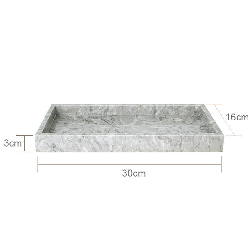 Pitaya Marble Vanity Tray
