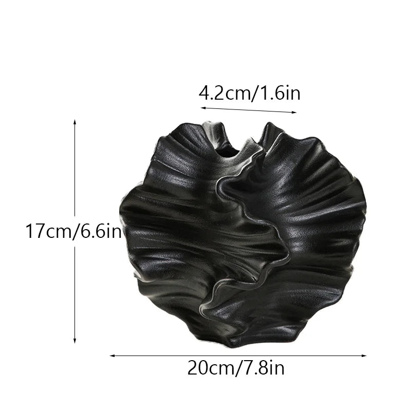Modern Ceramic Art Vase – Matte Nordic Home Decor