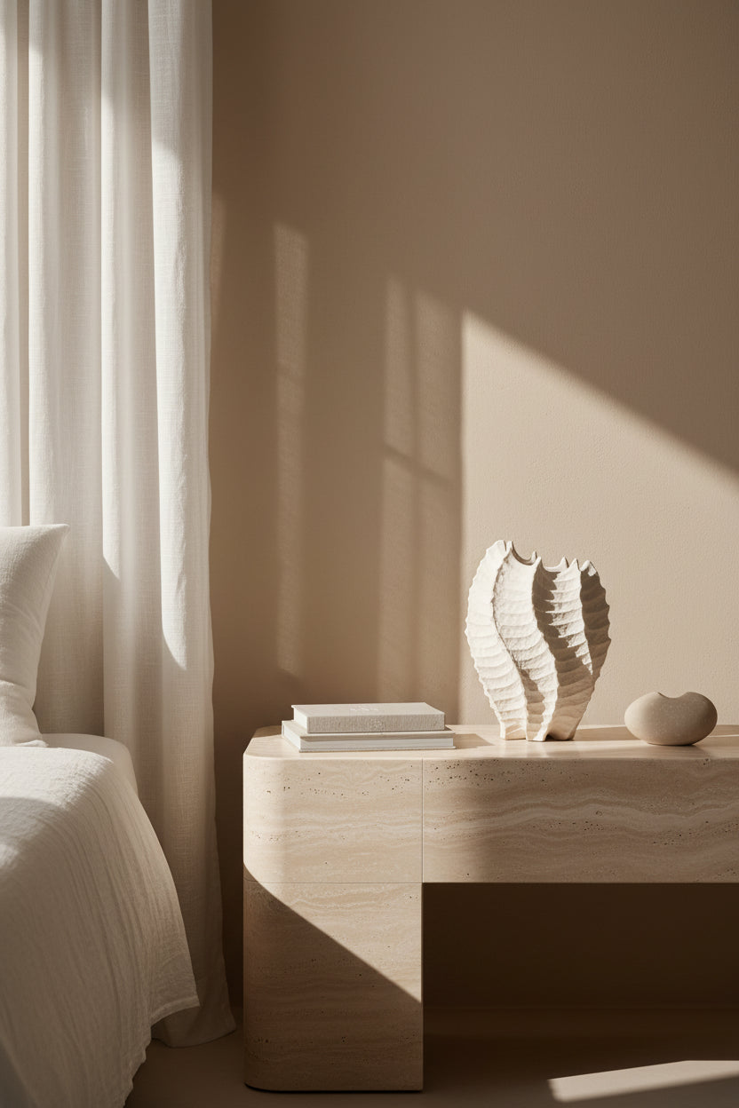 Sculptural Ceramic Vase – Modern Organic Home Decor